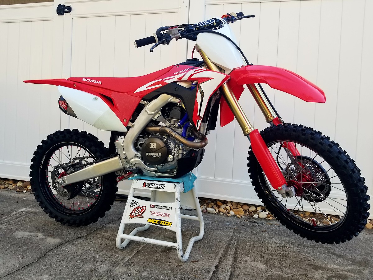 crf 450 red moto