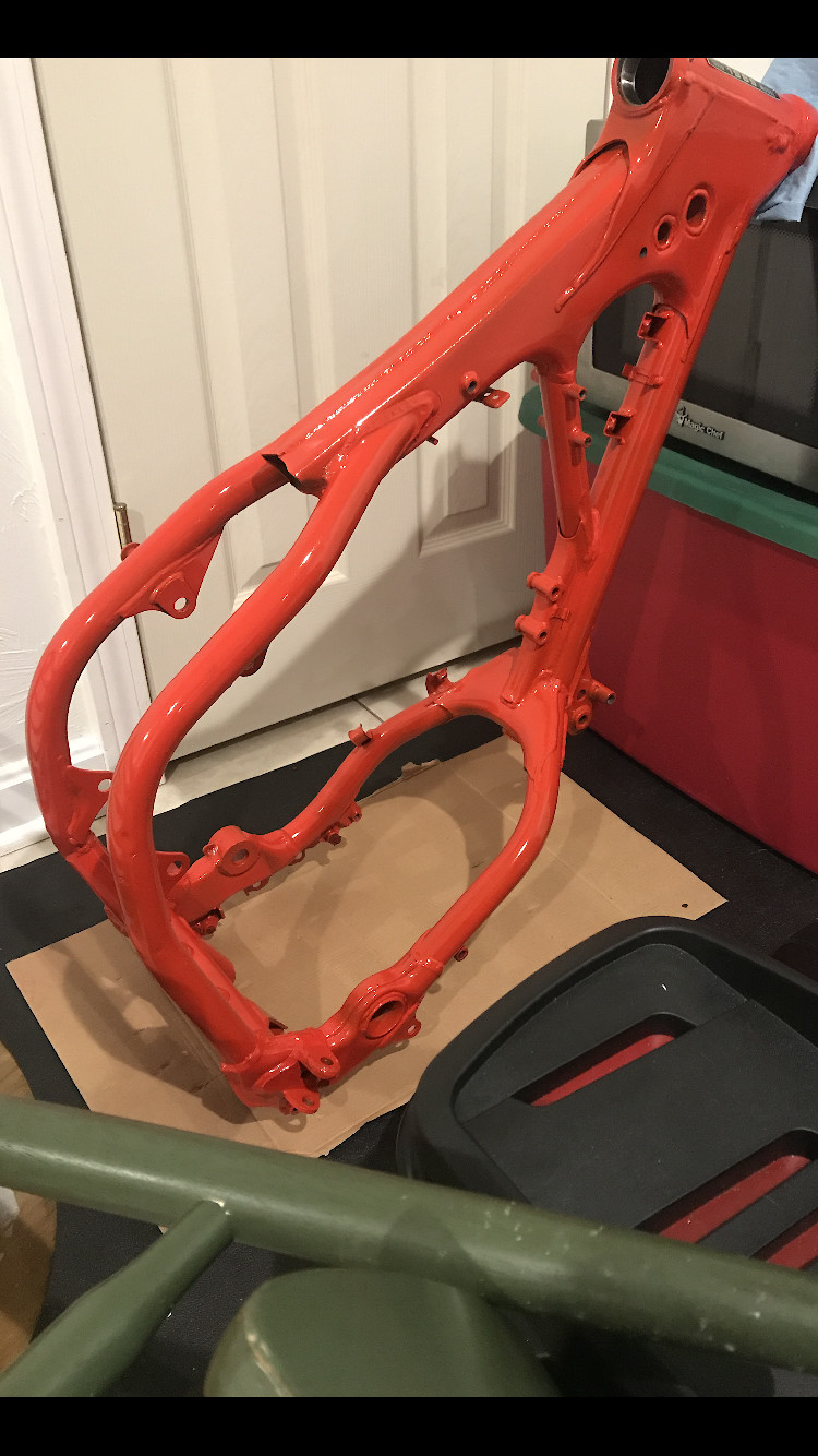 Looks Like Pj1 Has Frame Paint Again Old School Moto Motocross Looks Like Pj1 Has Frame Paint Again
