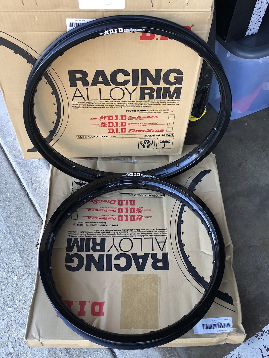 New DID Dirt Star Stx Rim (Honda Crf 450r 1718) For Sale/Bazaar