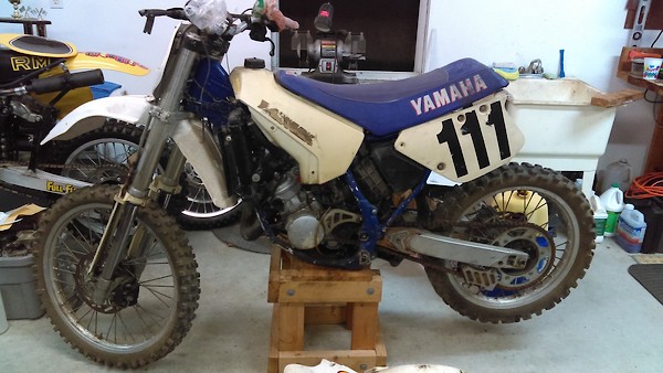UFO Side Panels Number Plates Yamaha YZ125 89-90 YZ250 WR 89-90 YZ250 89-90