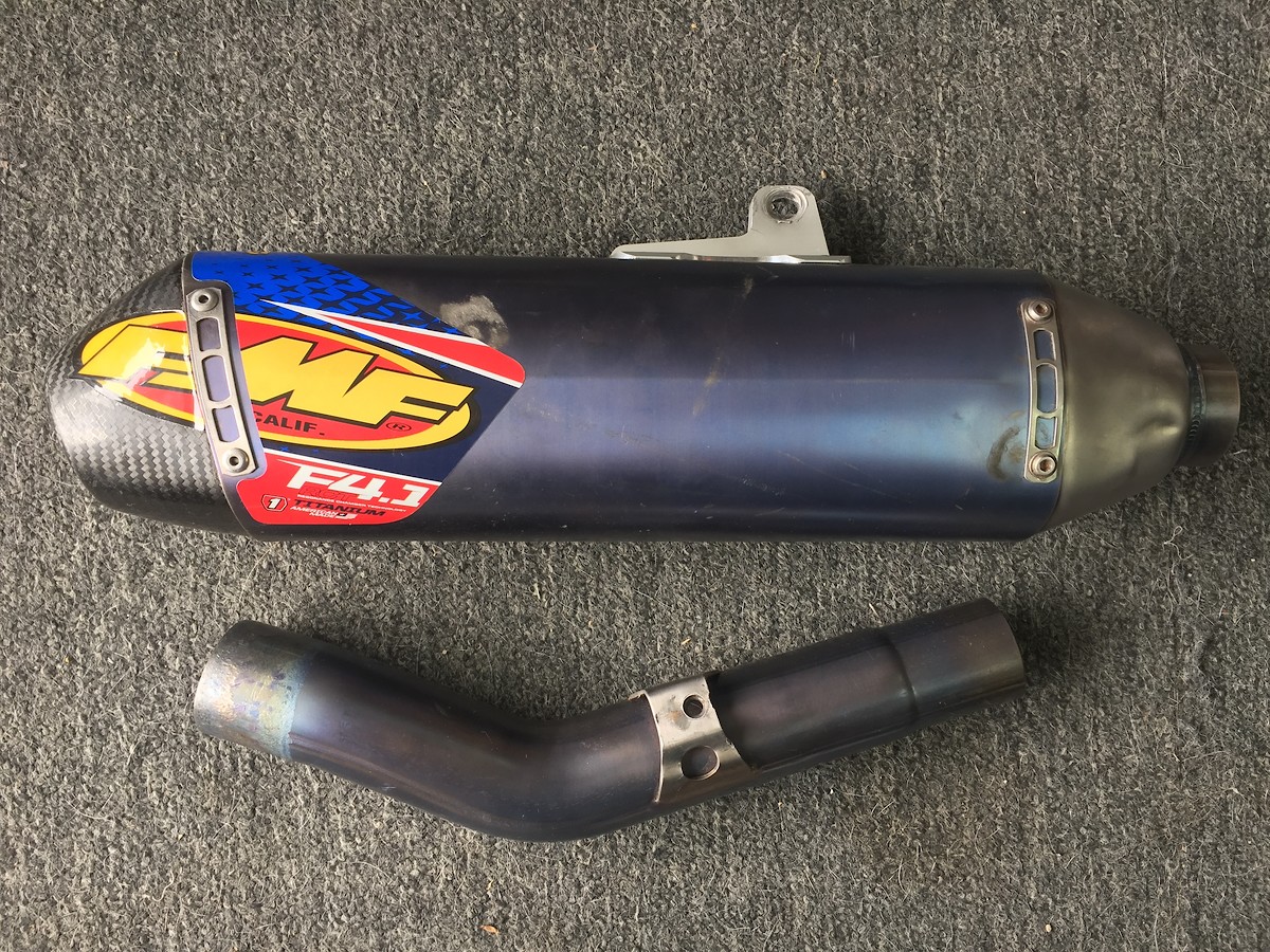 rmz 450 exhaust