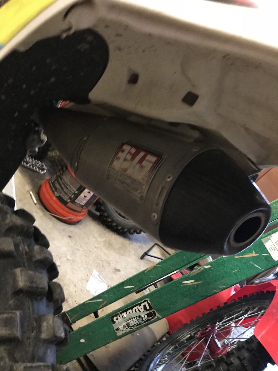 20102013 crf250r yoshimura exhaust, gold wheels, skid plate For Sale