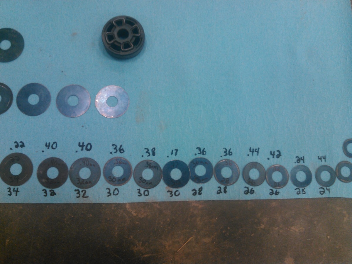 Dropped shock shim stack CR 125 Tech Help/Race Shop Motocross