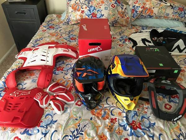 used dirt bike gear