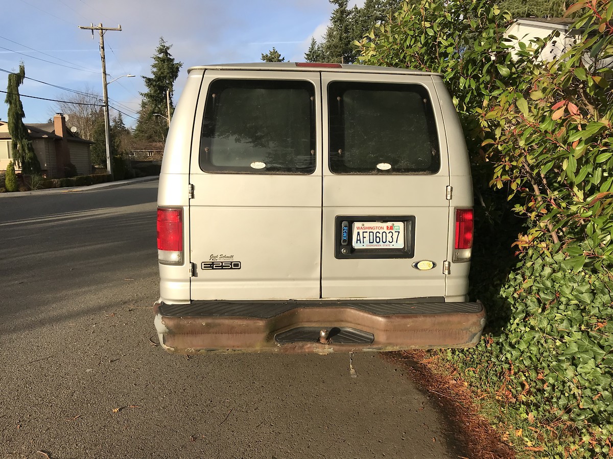 2001 Ford E250 Extended Cargo Van For Sale/Bazaar Motocross Forums