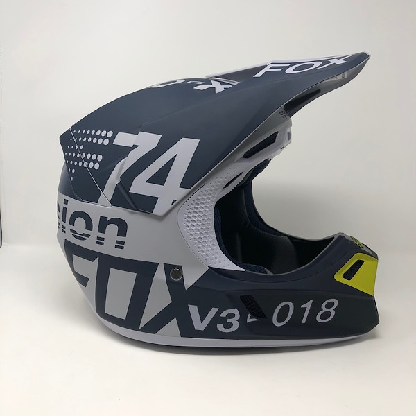 Fox v3 draftr helmet Clearance