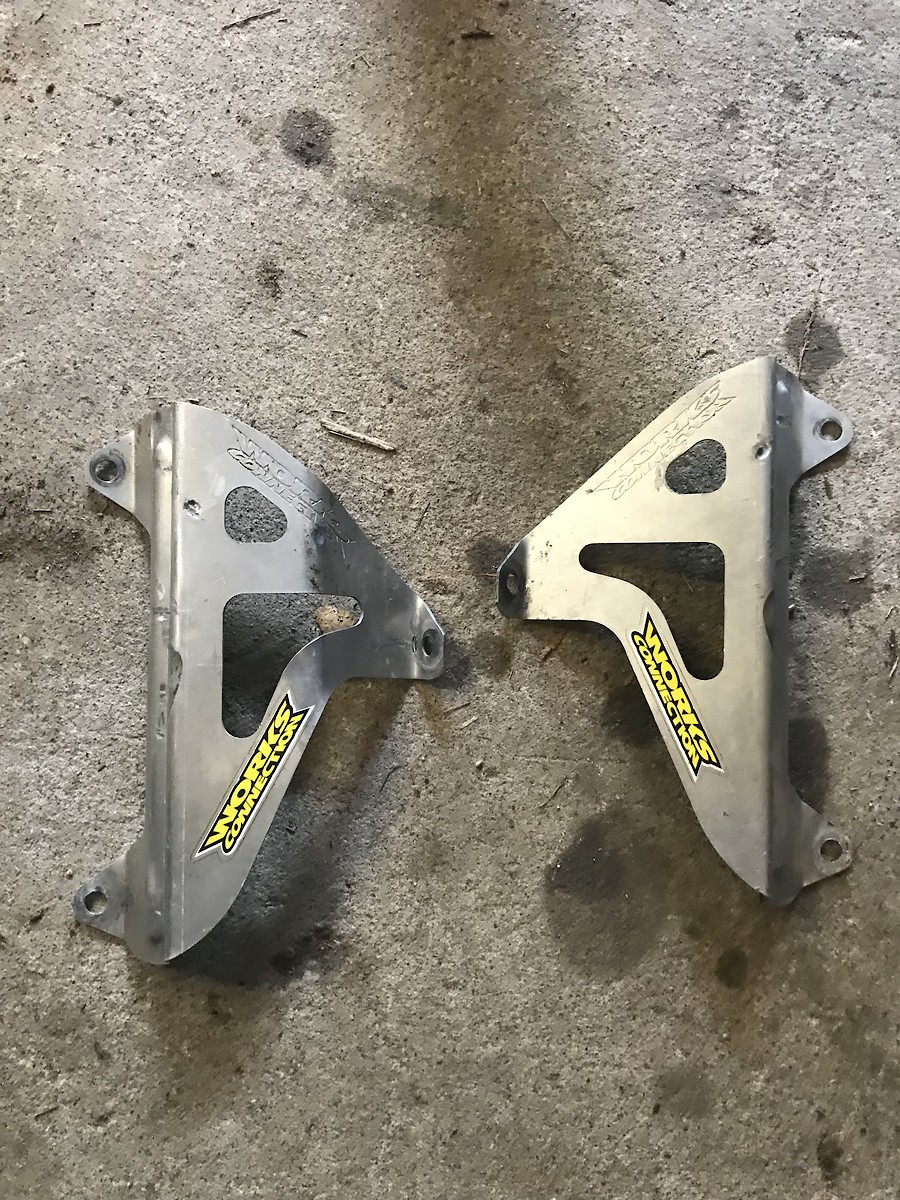 Yz125 radiator braces 0518 For Sale/Bazaar Motocross Forums