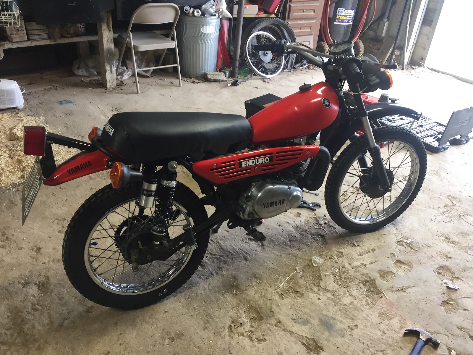 1978 Yamaha DT100 Enduro scrambler - Bike Builds - Motocross Forums / Message Boards - Vital MX