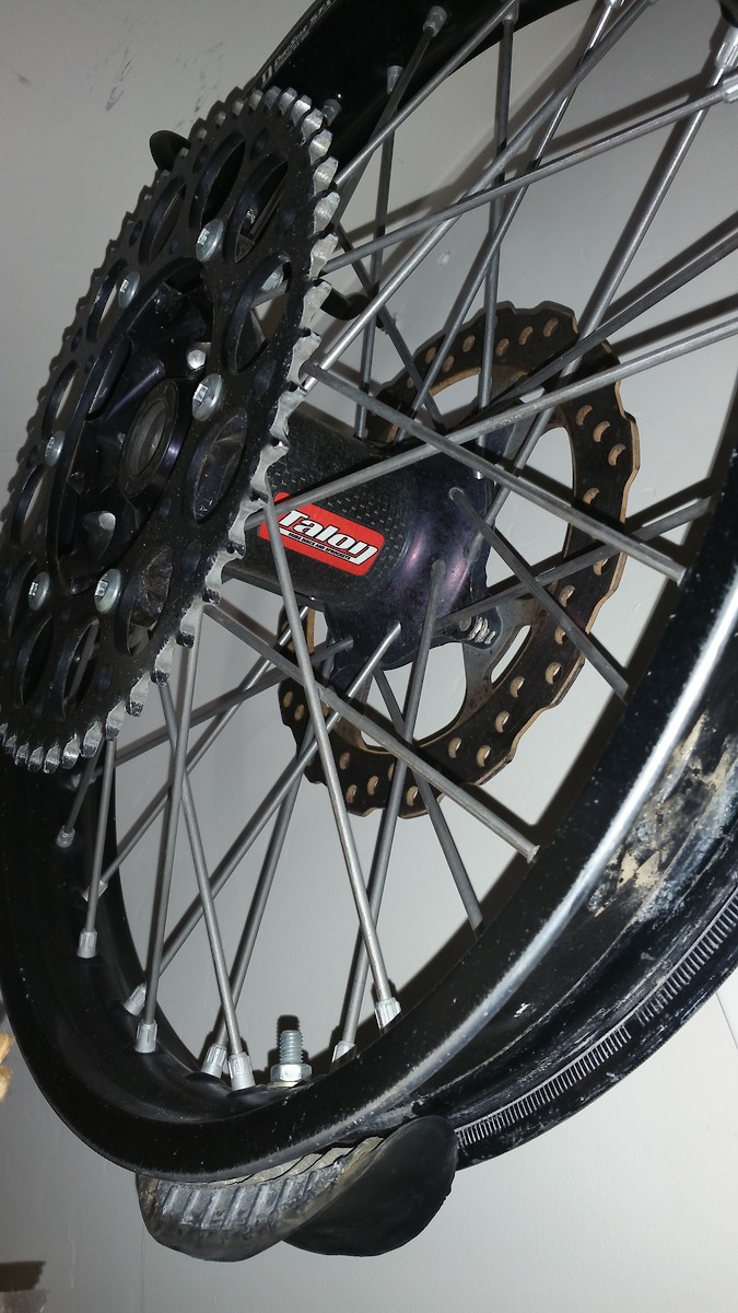 Kxf 06 to current talon carbon/d.i.d wheels675 shipped For Sale