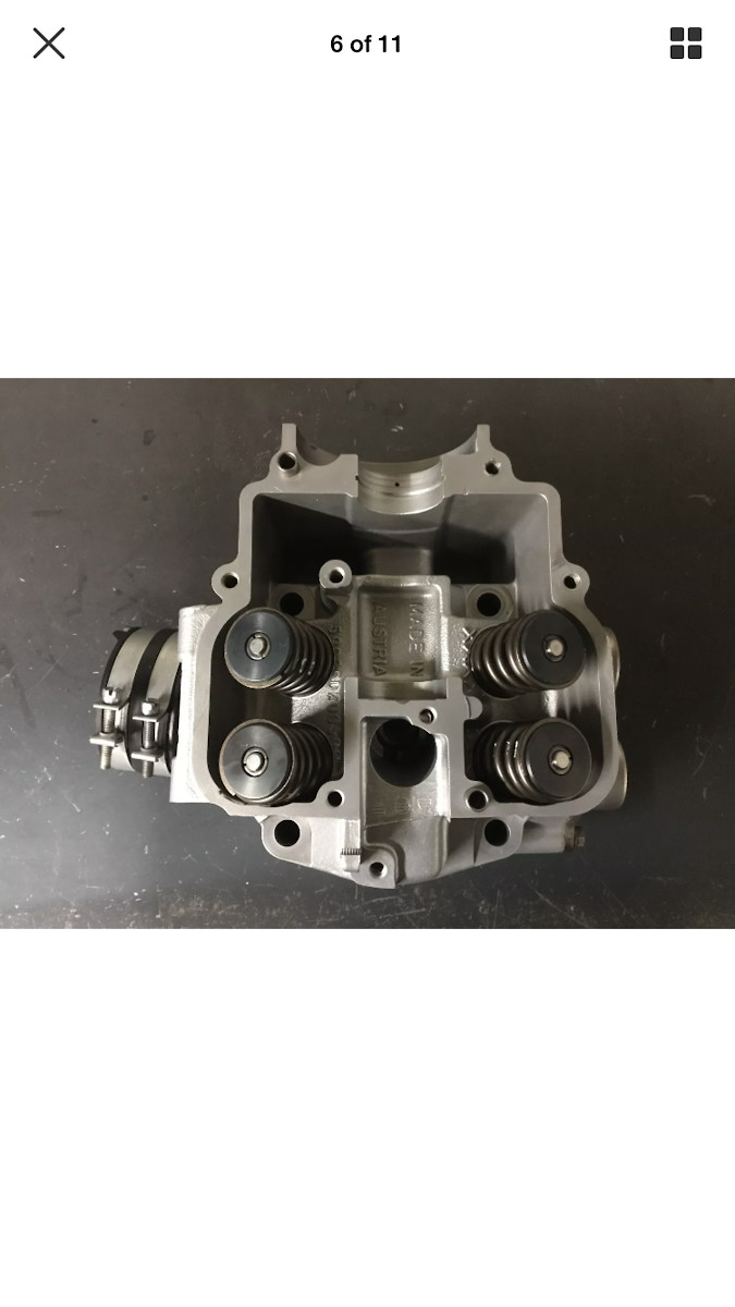 Ktm 525 cylinder head & cam complete For Sale/Bazaar Motocross