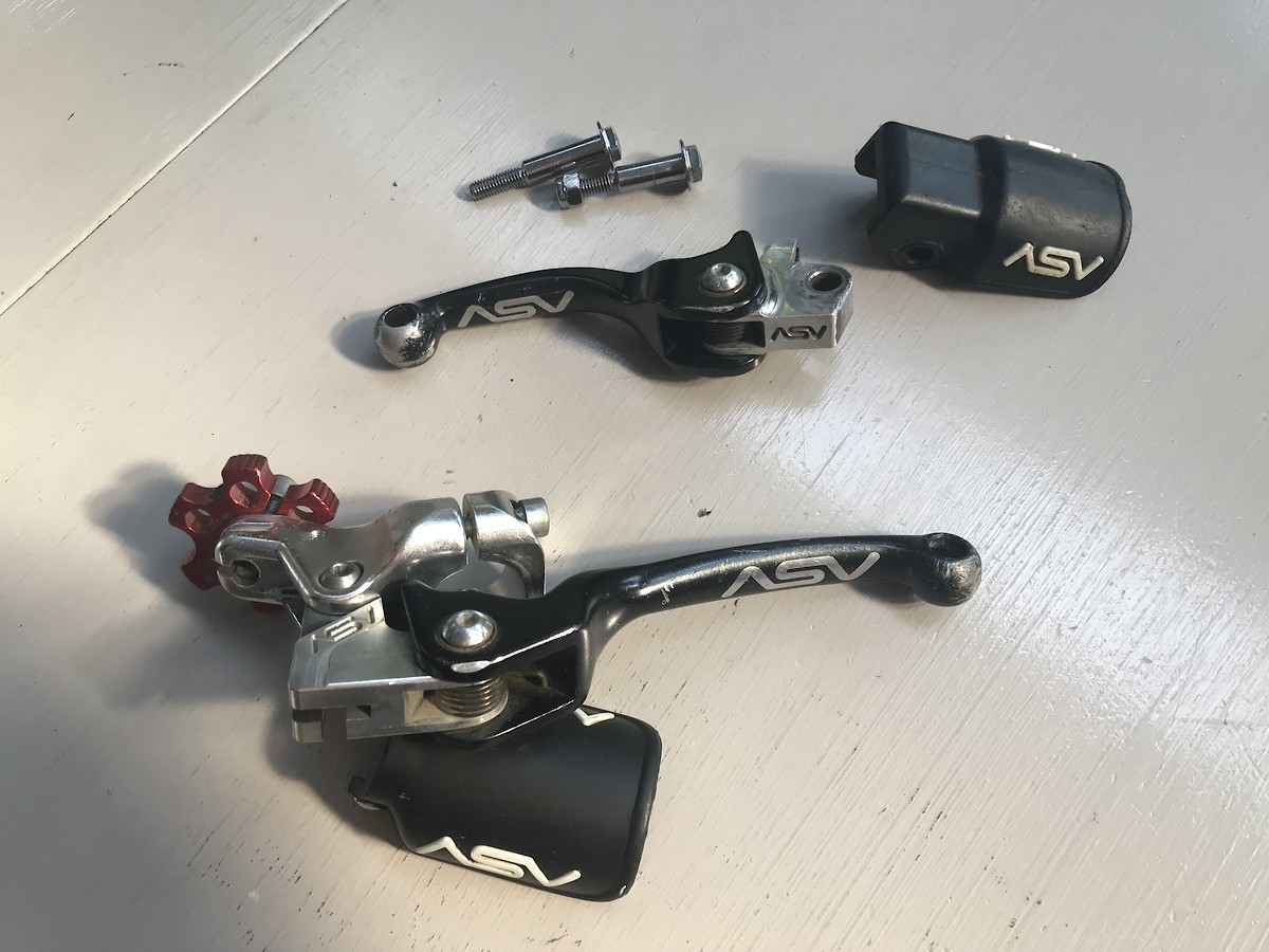 ASV Pro perch C6 clutch and brake levers FS For Sale/Bazaar