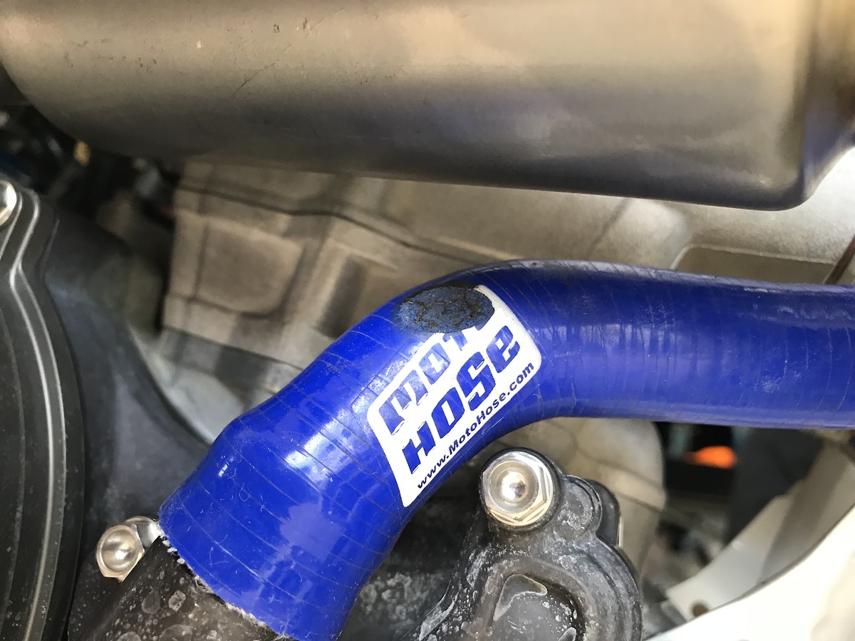 Radiator Hoses Tech Help/Race Shop Motocross Forums / Message