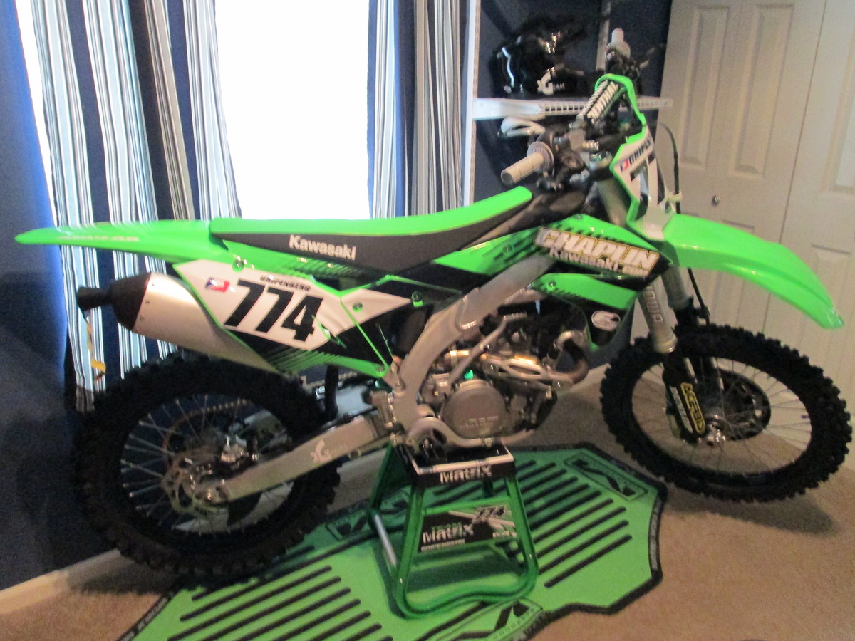 new ray kawasaki kx450f model
