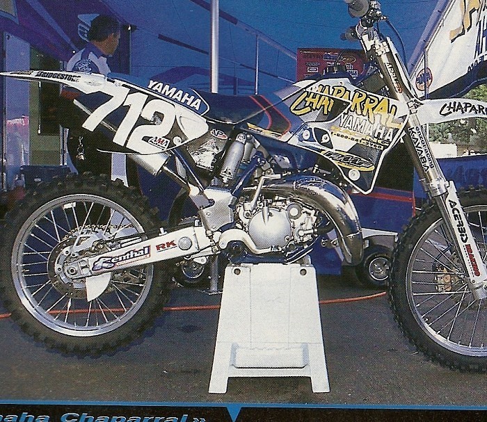 1997 YZ 125 Team Chaparral Michael Brandes 33 Bike Build Bike Builds