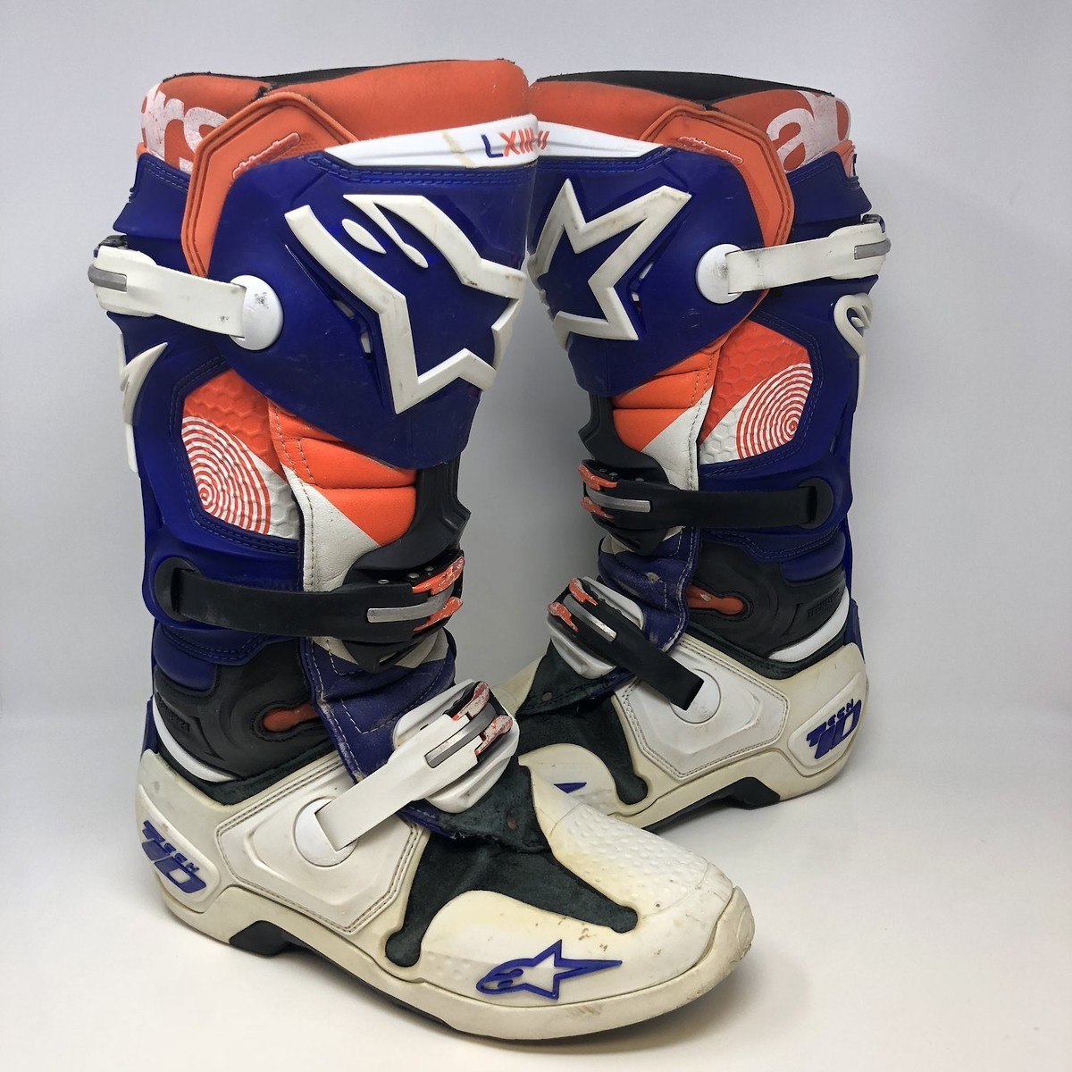 2 Pairs of Tech 10s Size 9 - For Sale/Bazaar - Motocross Forums ...