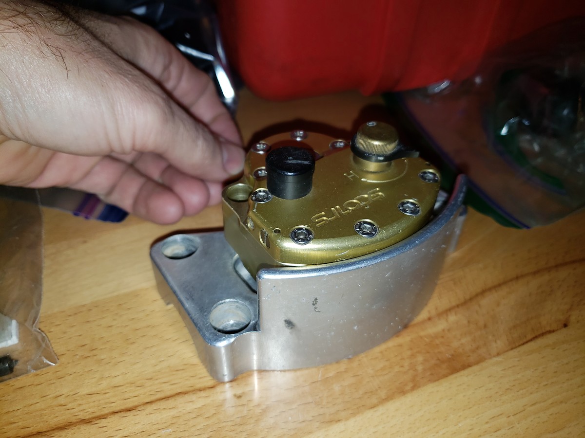 Scotts steering damper mounting kit for 20052019 YZ250 2strokes