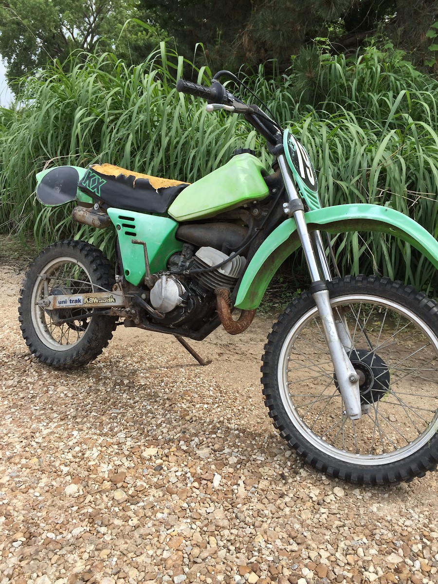 1981 Kawasaki KX80 ***Warning - lots of pictures - Bike