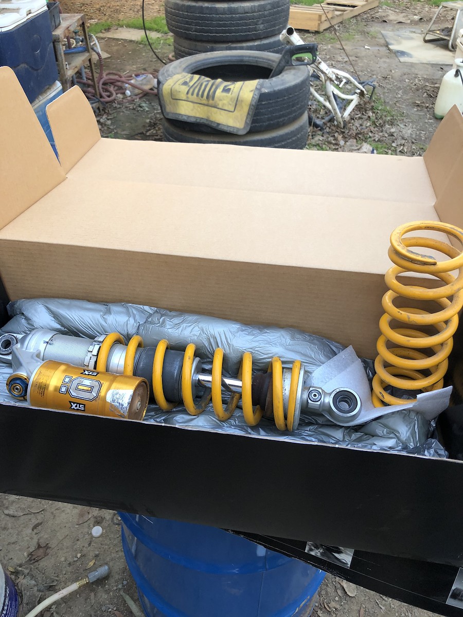 Ohlins Fork Inserts & rear shock 85cc For Sale/Bazaar Motocross