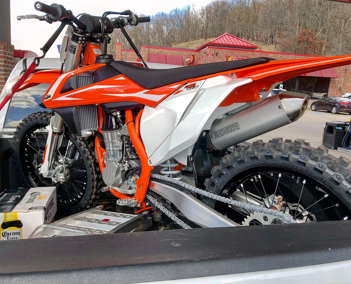 ktm suspension cover