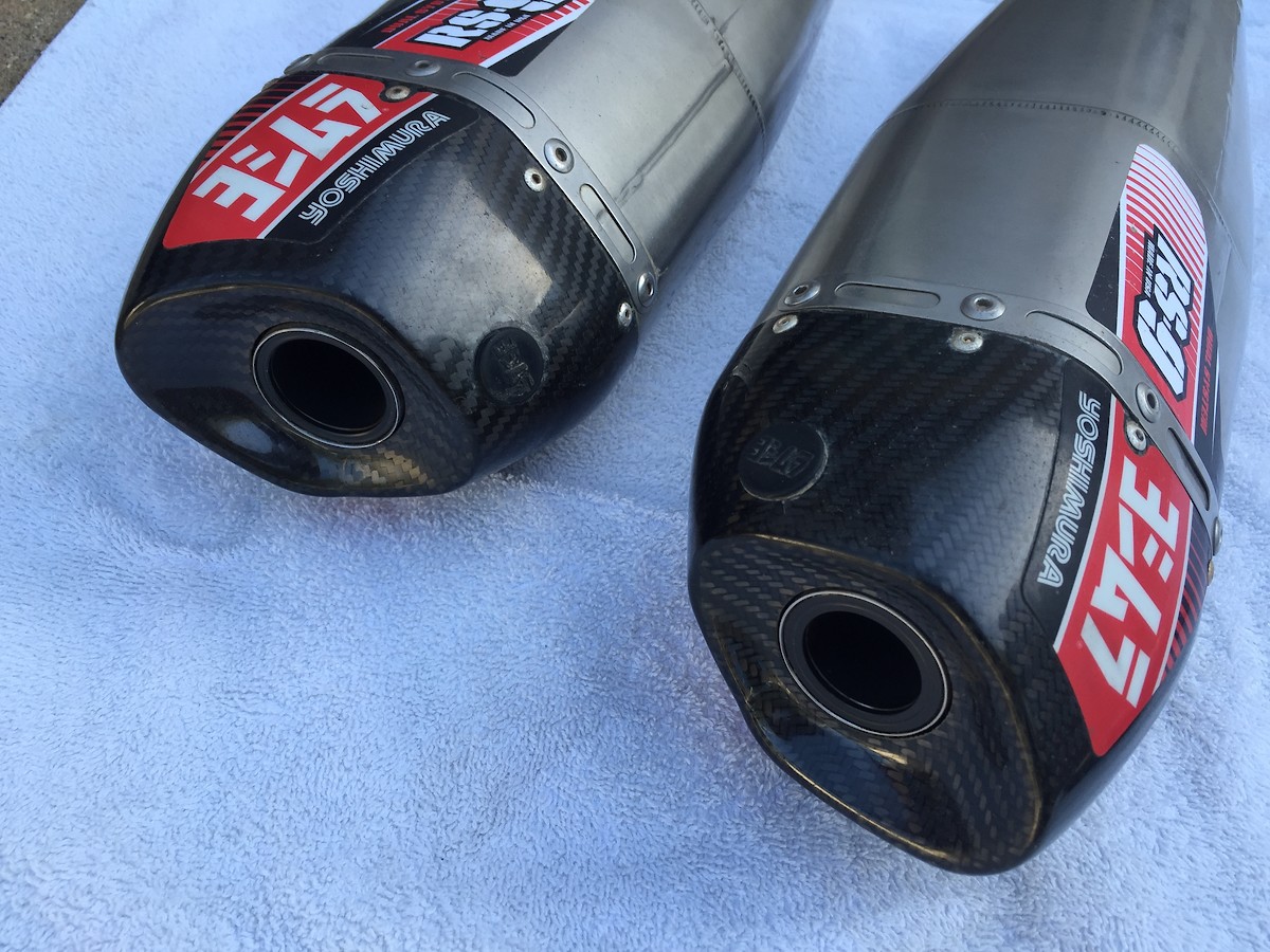 Yoshimura Rs9 Silencers For Sale/Bazaar Motocross Forums / Message
