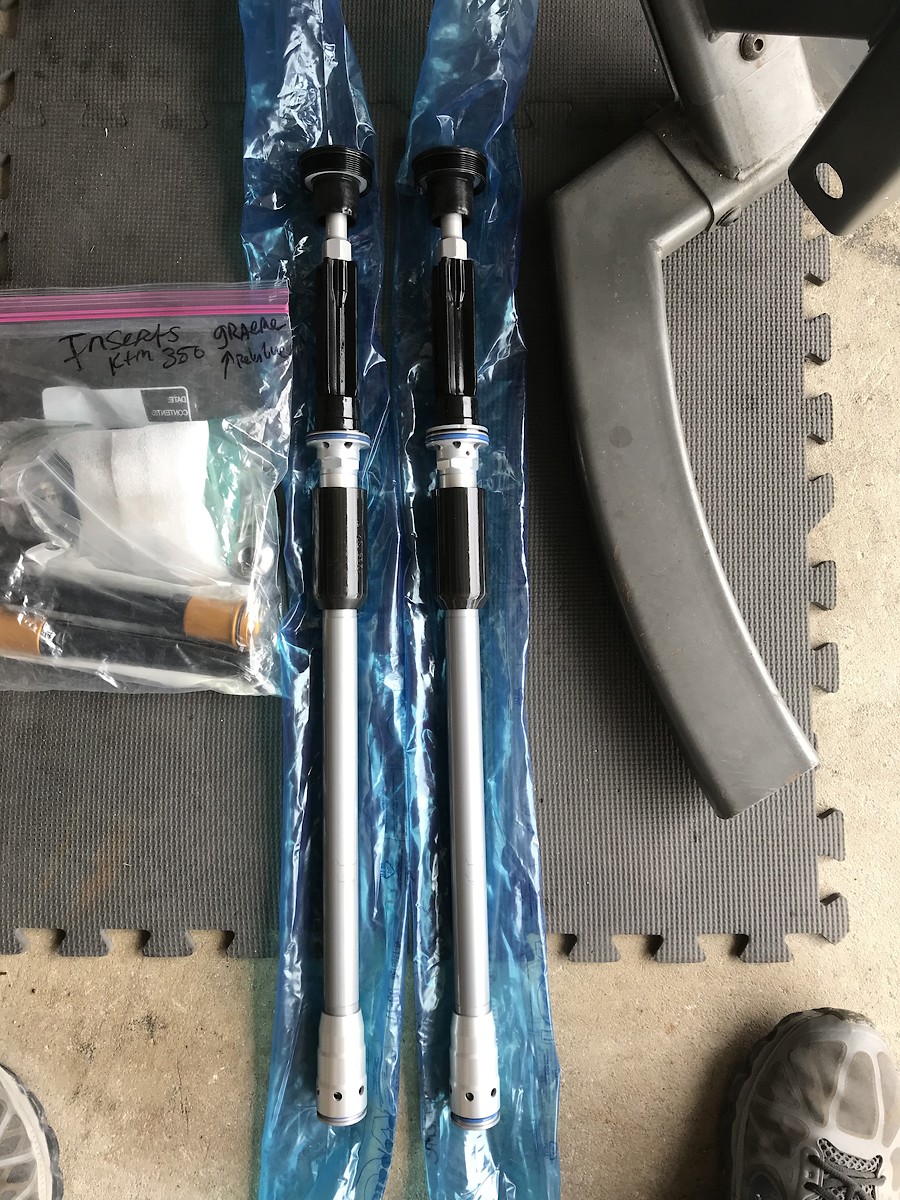 Ktm fork inserts by Graeme Brough For Sale/Bazaar Motocross Forums