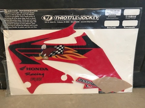 Honda Woody Wood Pecker Graphics For Sale Bazaar Motocross Forums Message Boards Vital Mx