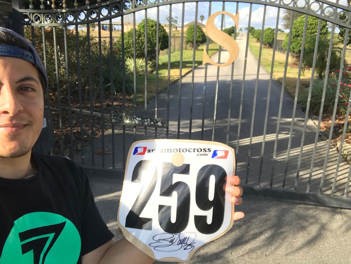 259 James Stewart autographed jersey For Sale/Bazaar Motocross