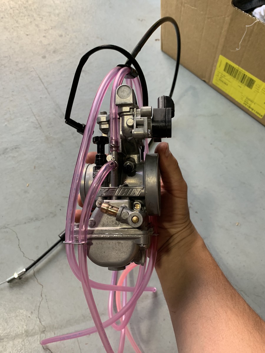 Factory RM250 RC4 replica Update (Hinson works cover, carbon disc guard