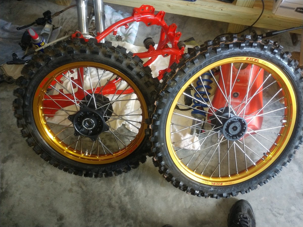 Gold wheels thread... MotoRelated Motocross Forums / Message