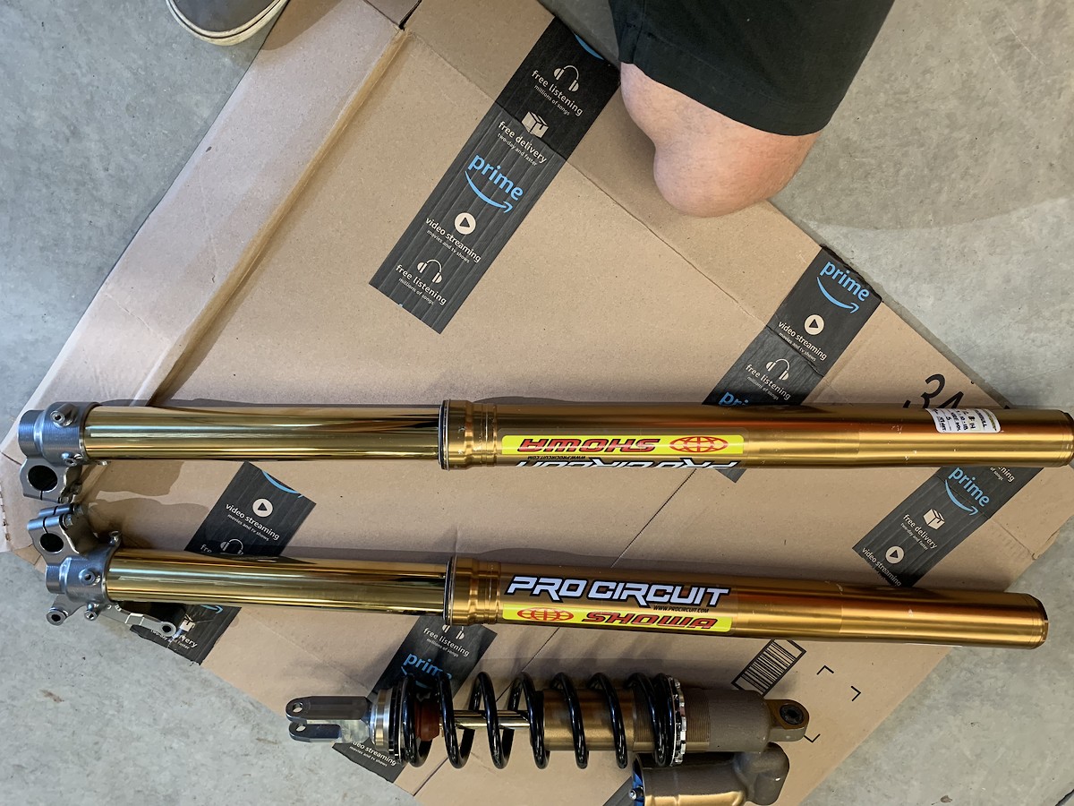Kawasaki Pro Circuit A kit suspension For Sale/Bazaar Motocross