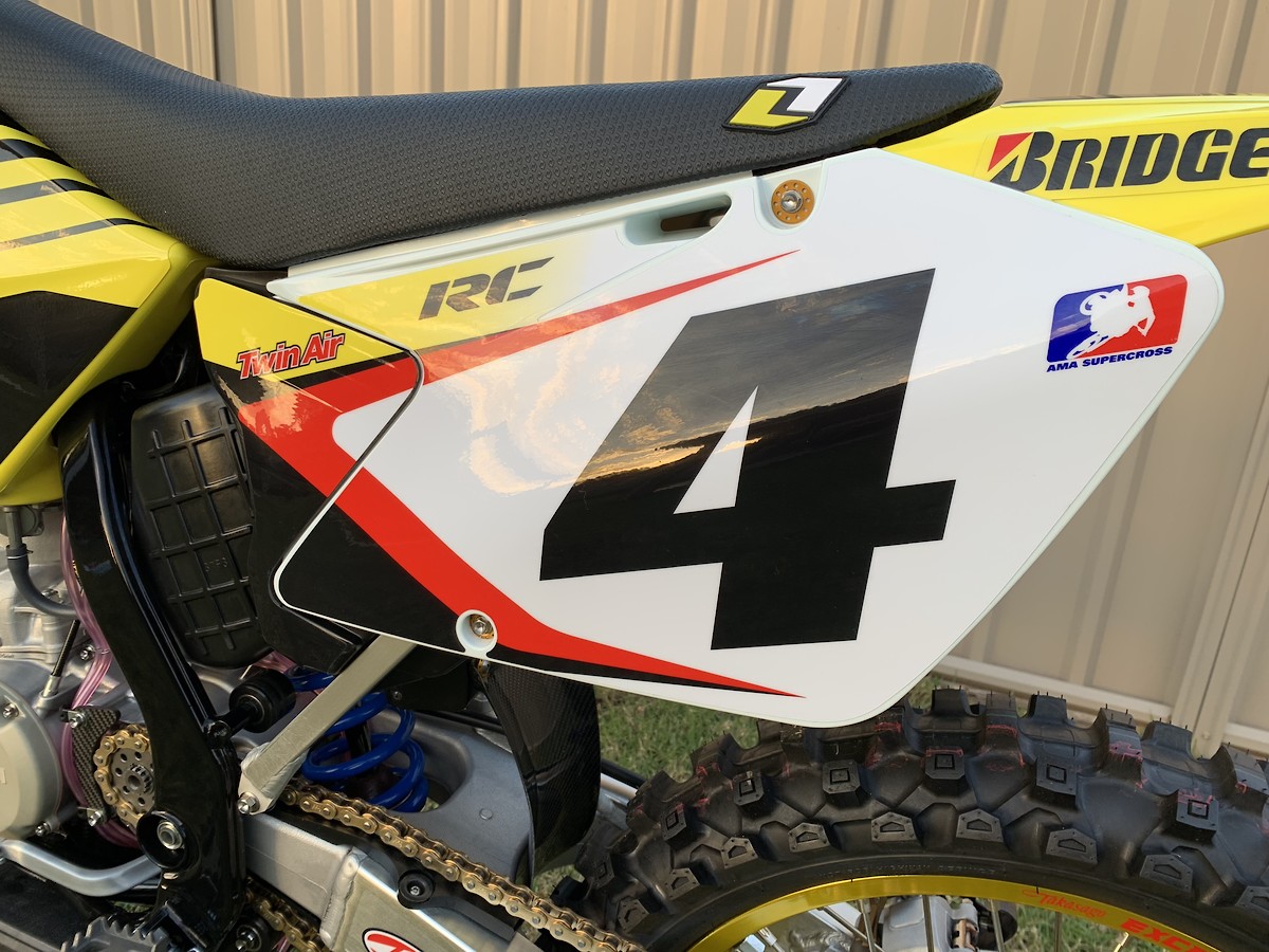 Factory RM250 RC4 replica Update (Hinson works cover, carbon disc guard