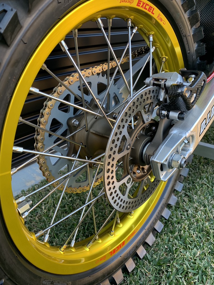 Factory RM250 RC4 replica Update (Hinson works cover, carbon disc guard