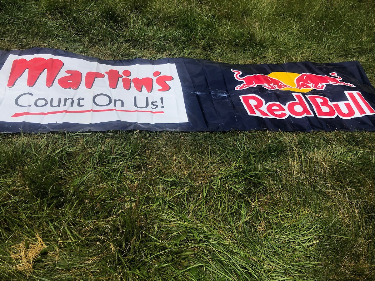 4X10 KTM Banner & 4X20 Redbull (Martin) Redbud Specialty Banner For