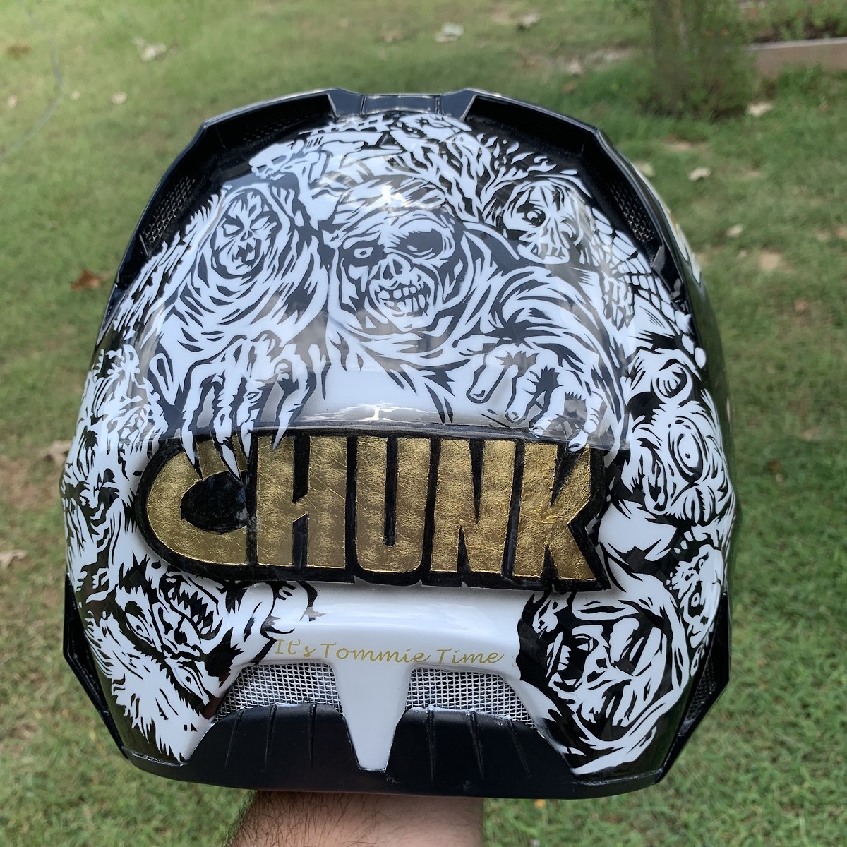 Helmets with Gold Leaf Work MotoRelated Motocross Forums / Message