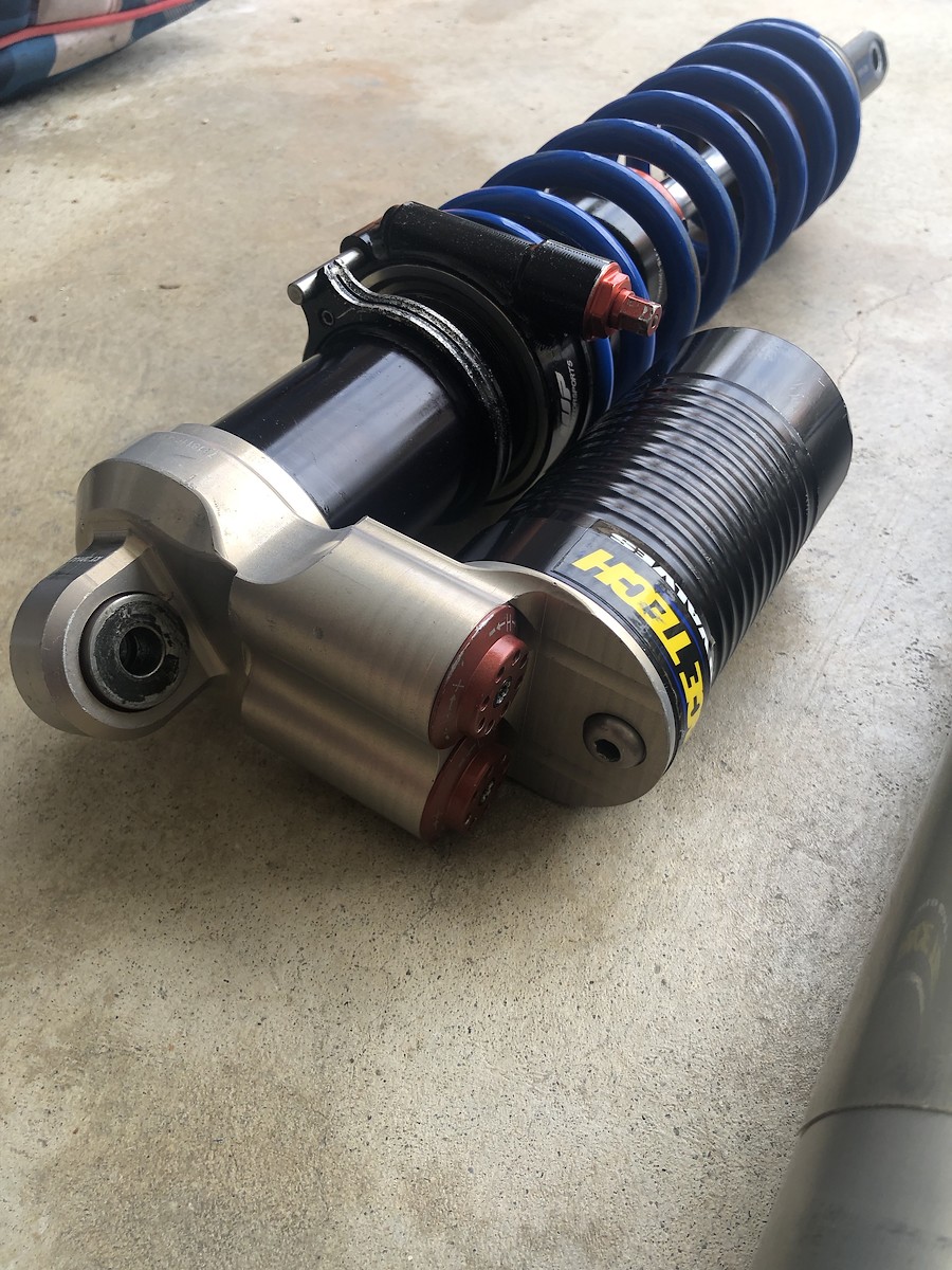 WP 52m Cone Valve Forks with Trax Shock and Neken Triple Clamps For Sale/Bazaar Motocross