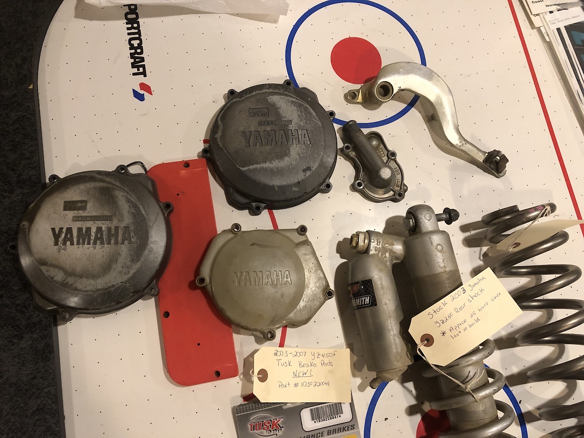 Various Yamaha/Honda Dirt bike parts For Sale/Bazaar Motocross