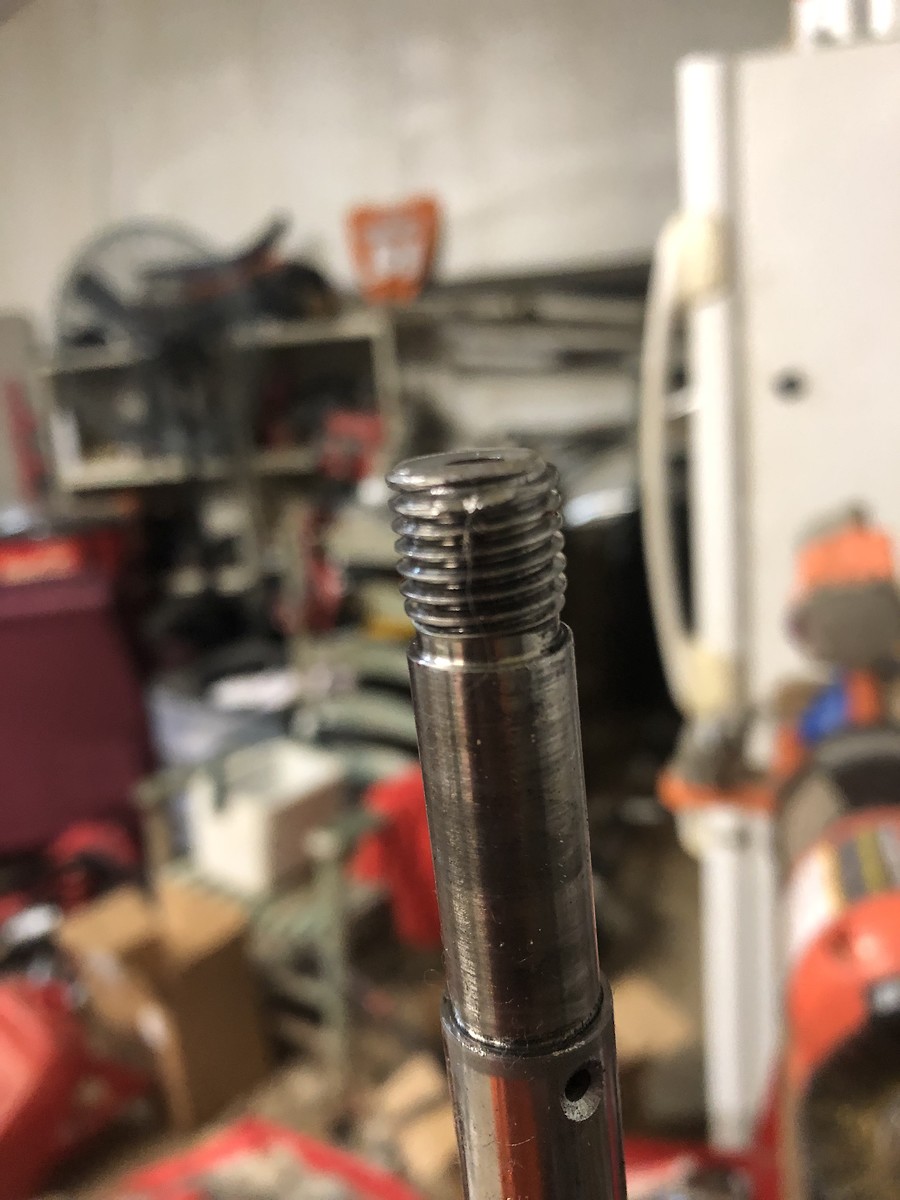 Stripped shock rod Tech Help/Race Shop Motocross Forums / Message