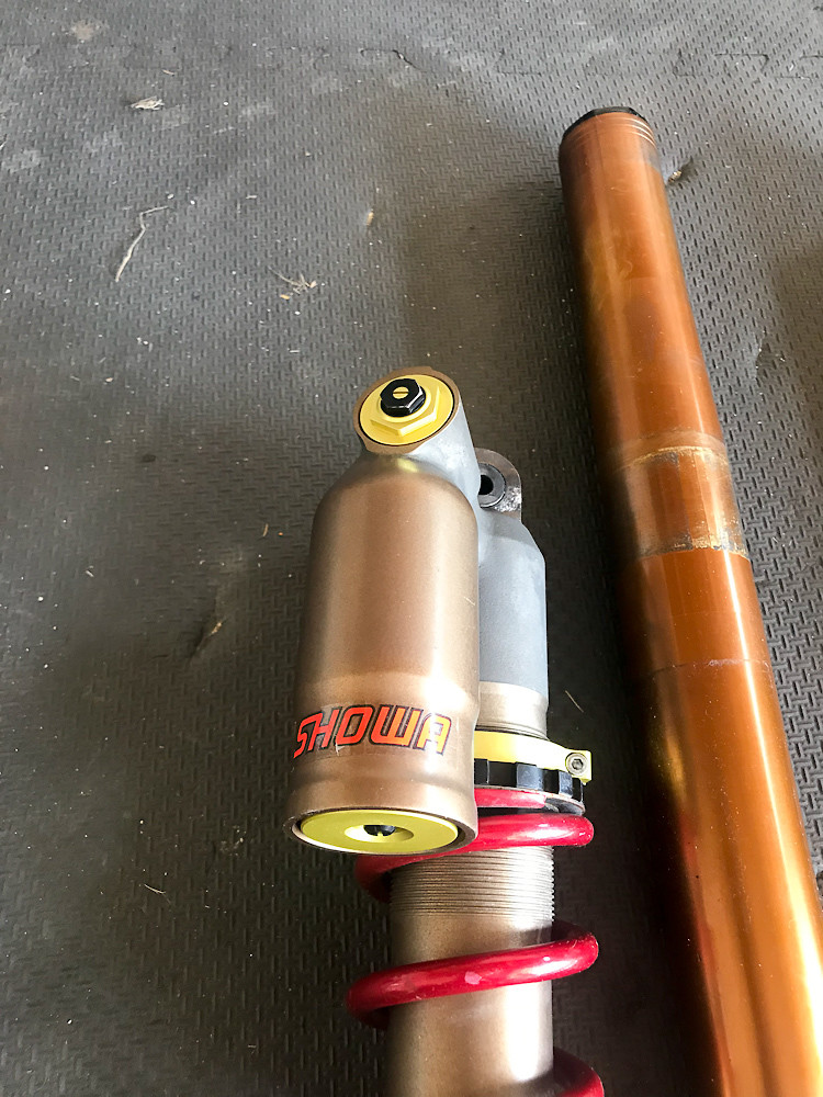 Showa AKit forks and shock for 201820 Suzuki RMZ450 / 201920 RM