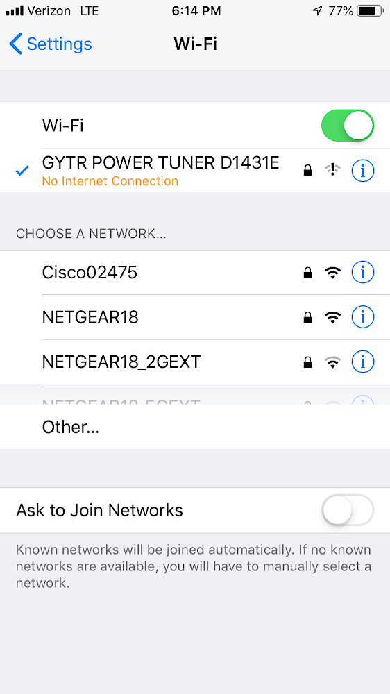 Yamaha Power Tuner app Can't connect Tech Help/Race Shop Motocross