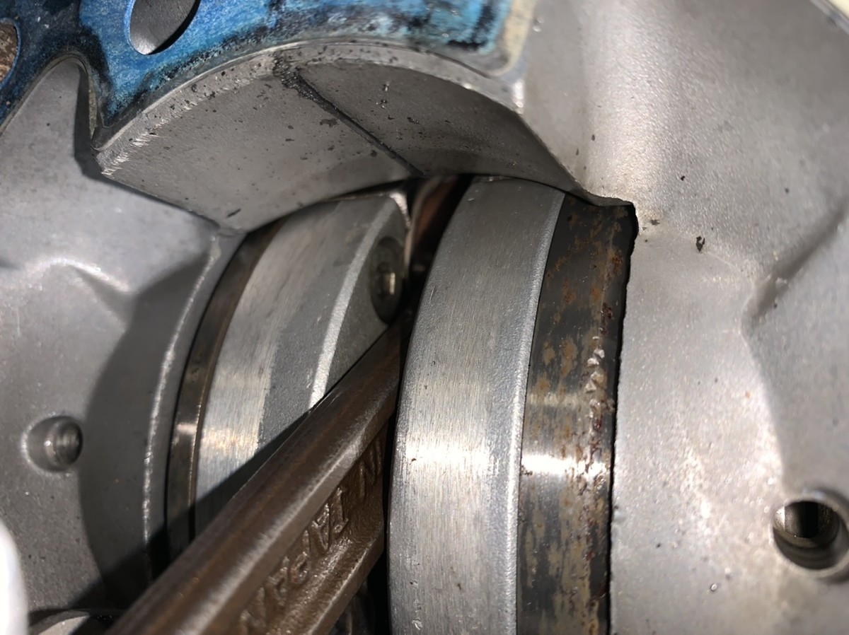 Seized crankshaft rod 2010 RM250 Tech Help/Race Shop Motocross