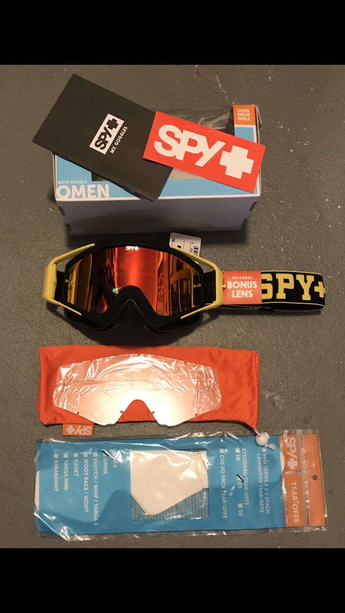 spy mx goggles