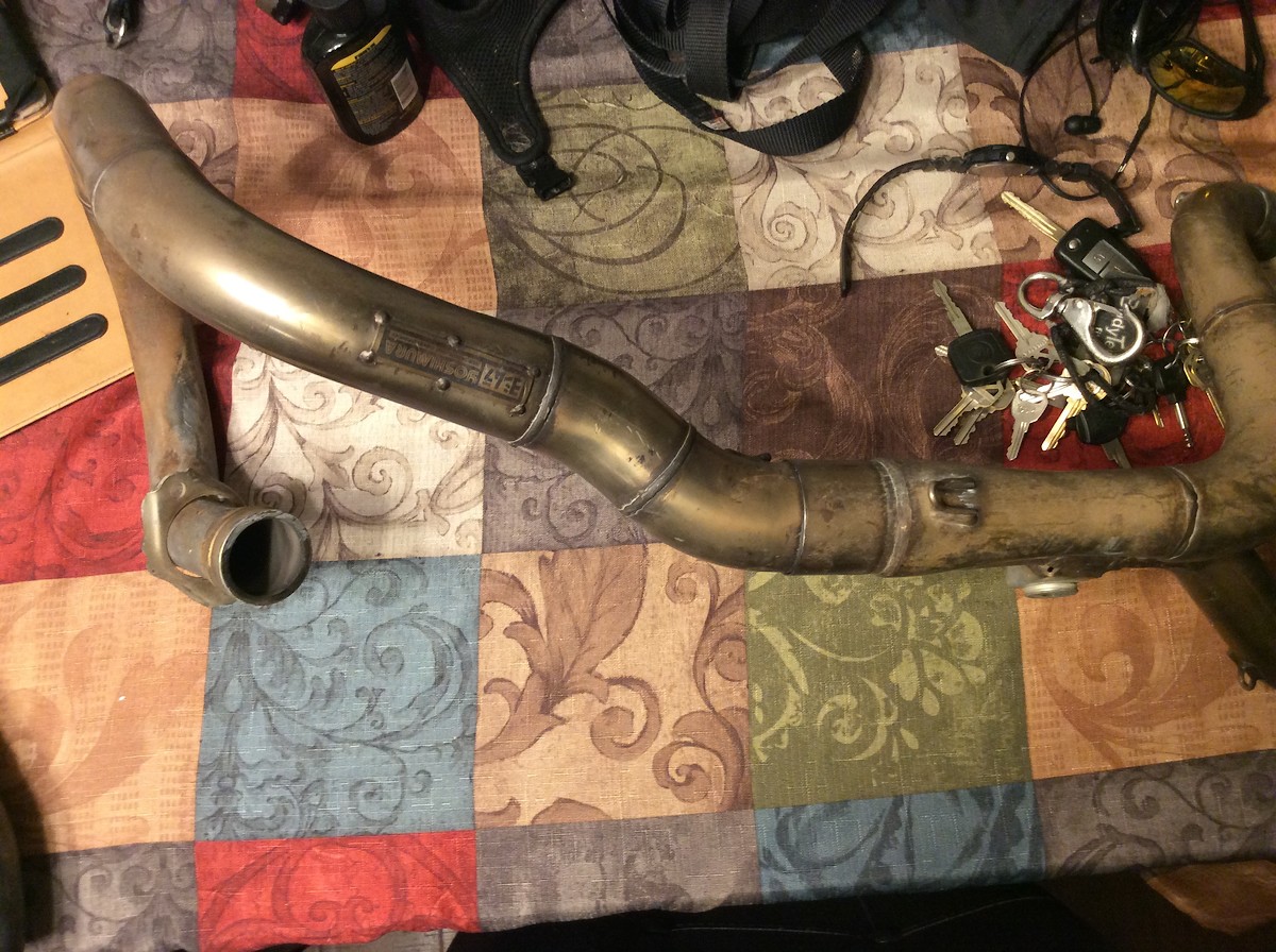 Yoshimura header and mid pipe 1316 Honda Crf 450 r 120 For Sale