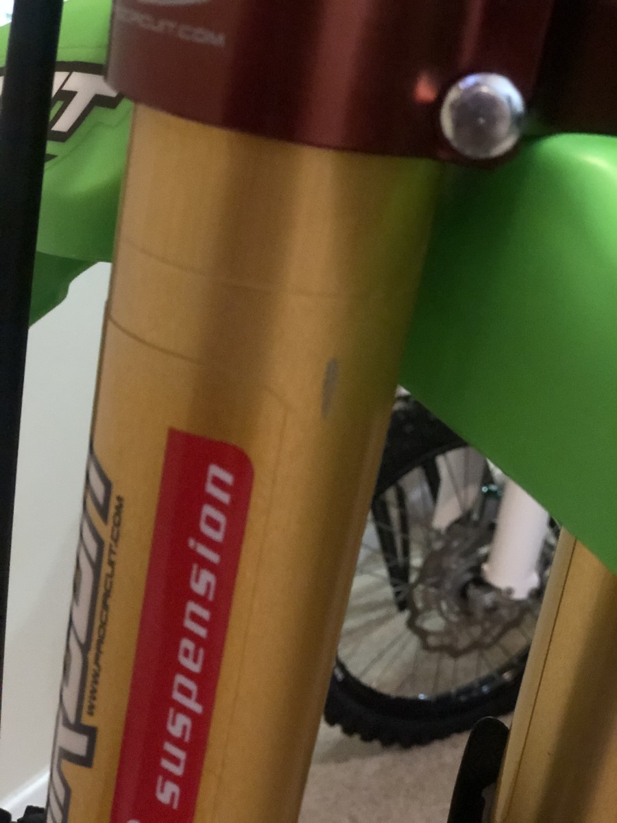 Damaged fork anodizing Tech Help/Race Shop Motocross Forums