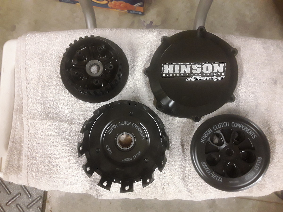 Hinson clutch basket, hub, pp, cover, YZ250F/YZ125 For Sale/Bazaar Motocross Forums