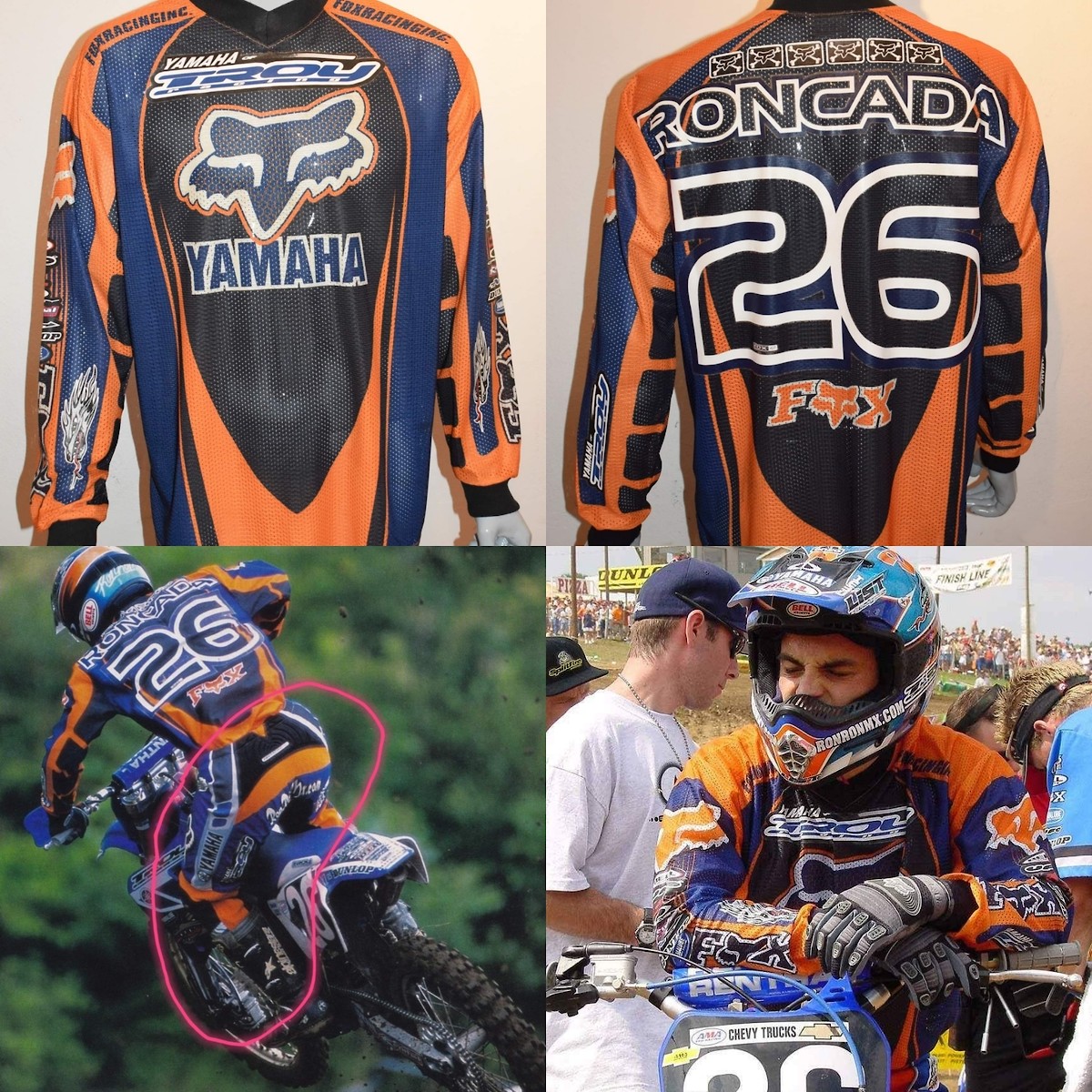 当時物 極上 2000 FOX RACING ヤマハ メッシュ ジャージ / L Looking for 2000 YOT FOX gear - For Sale/Bazaar - Motocross Forums