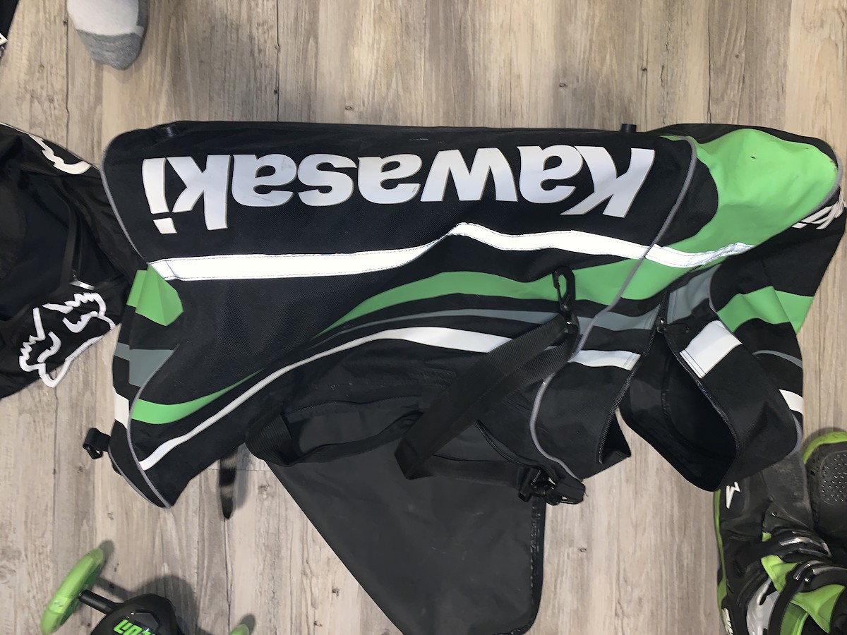 TLD Kawasaki gear bag For Sale/Bazaar Motocross Forums / Message