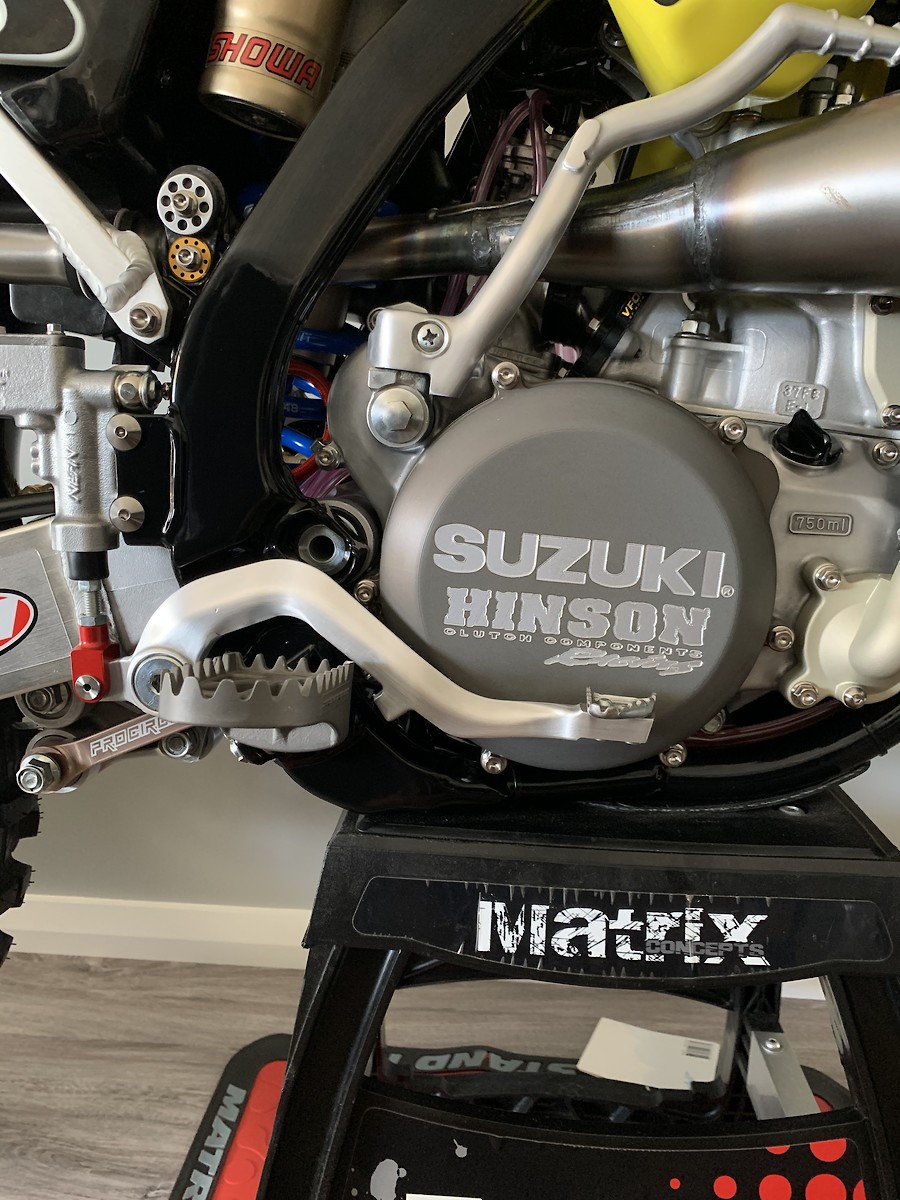 Factory RM250 RC4 replica Update (Hinson works cover, carbon disc guard