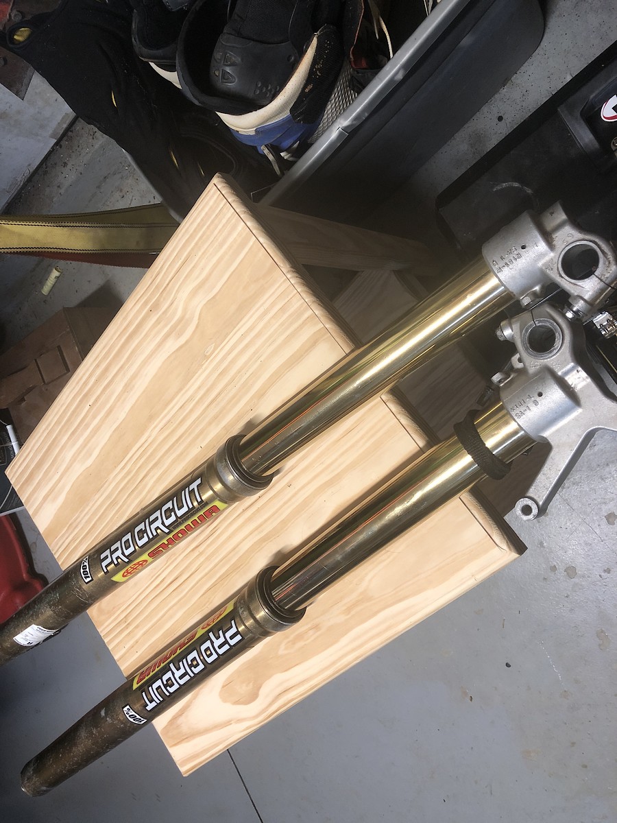 WTB Showa 47mm axle lugs RM125 For Sale/Bazaar Motocross Forums / Message Boards Vital MX