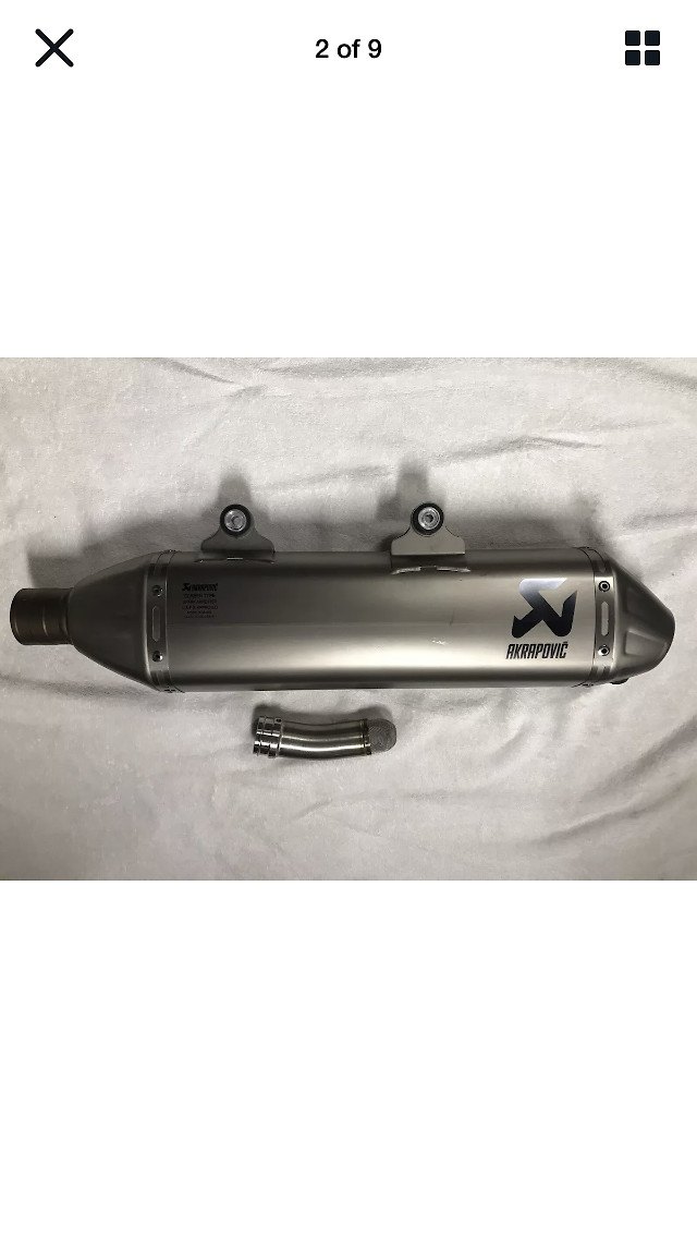 ktm muffler