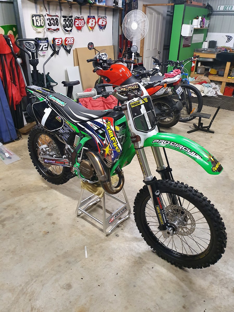 99' Pro Circuit Splitfire RC Replica. KX125 (NEW PHOTOS) - Bike Builds